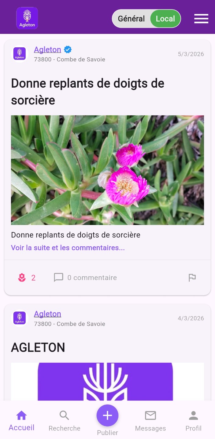 Accueil Agleton